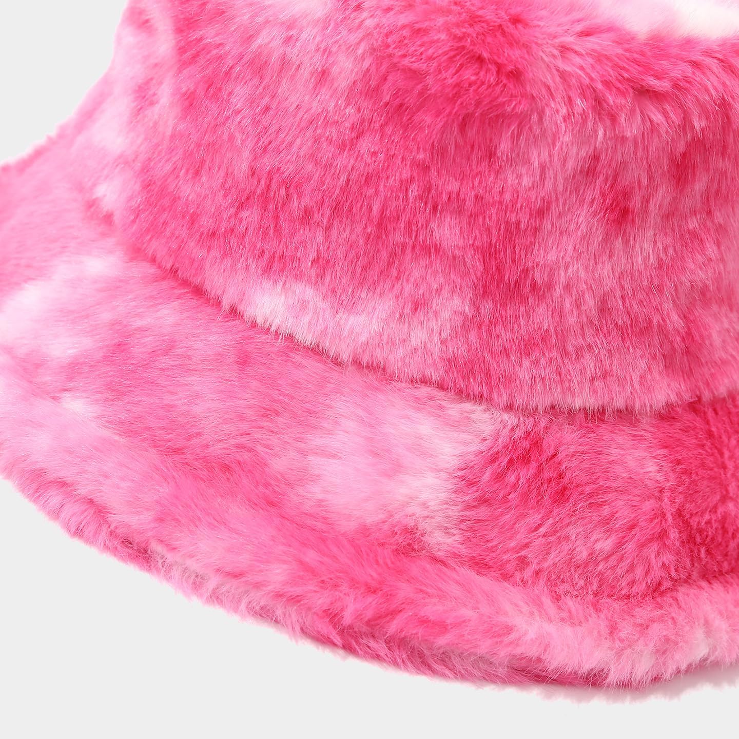 Quanhaigou Winter Faux Fur Bucket Hat,Fuzzy Warm Hat for Women Men, Fluffy Fisherman Cap - Image 5