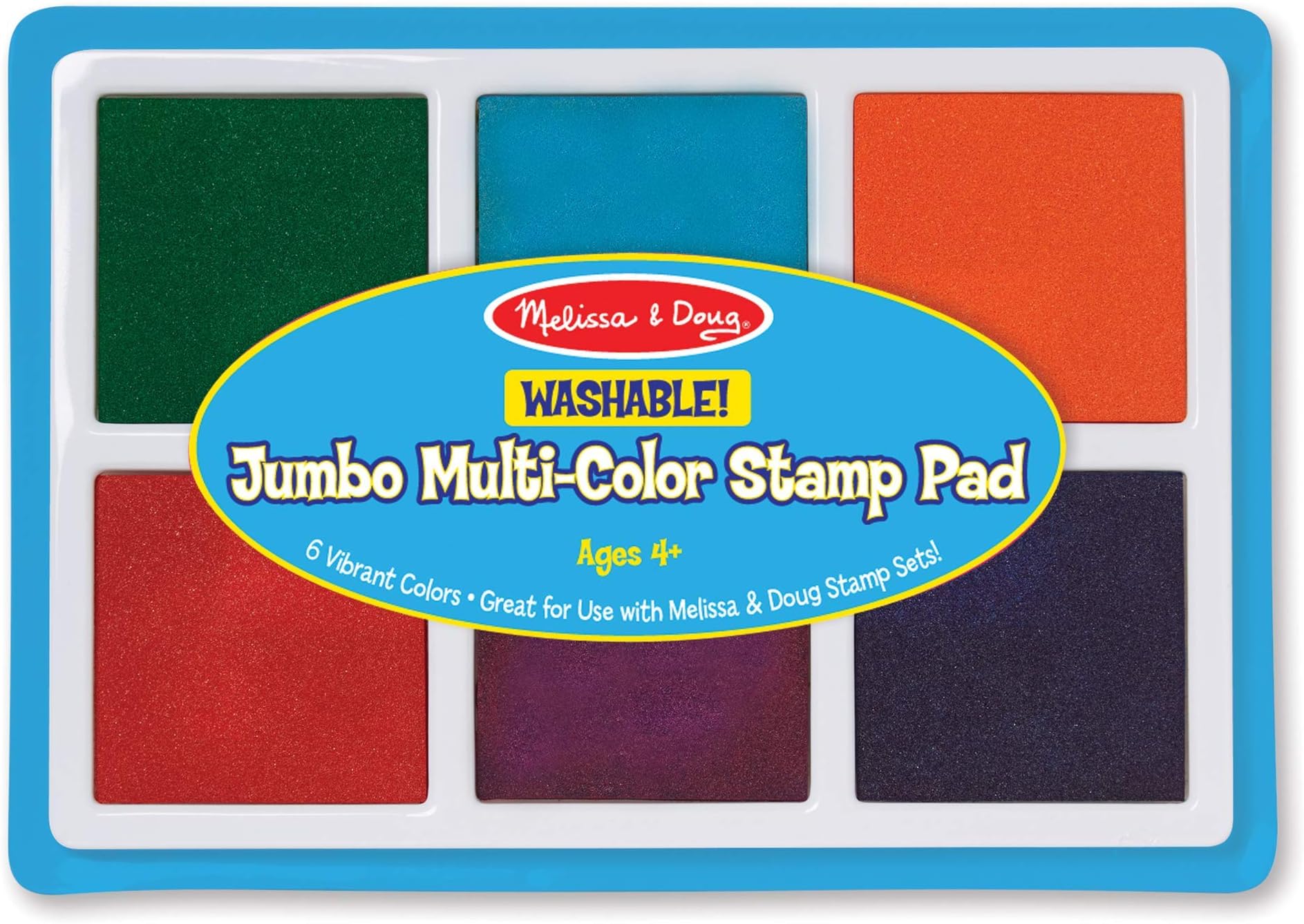 Melissa & Doug Jumbo Multi-Colored Stamp Pad