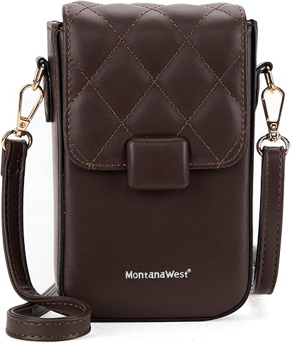 Montana West Cell Phone Purse Small Crossbody Bags for Women Cellphone Wallet Bag with RFID Blocking Credit Card Slots