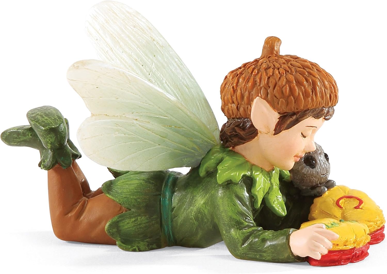 Department 56 Garden Guardians James and the Caterpillar Figurine, 2.5 inch