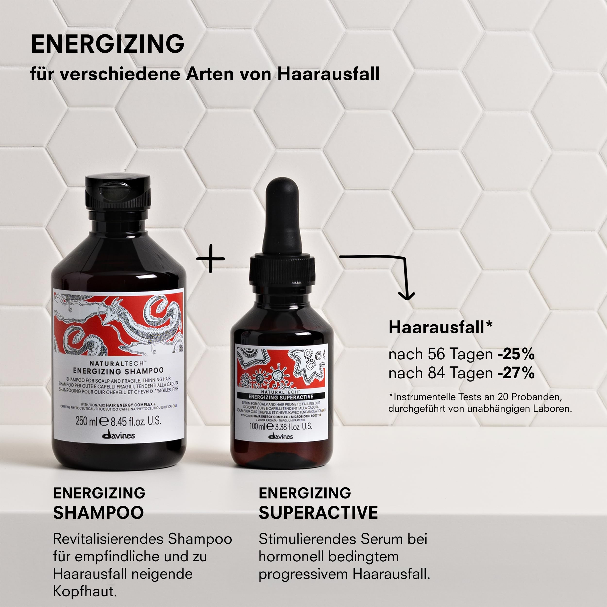 Davines Energizing Superactive Hair Serum 100 ml – Ansicht 3