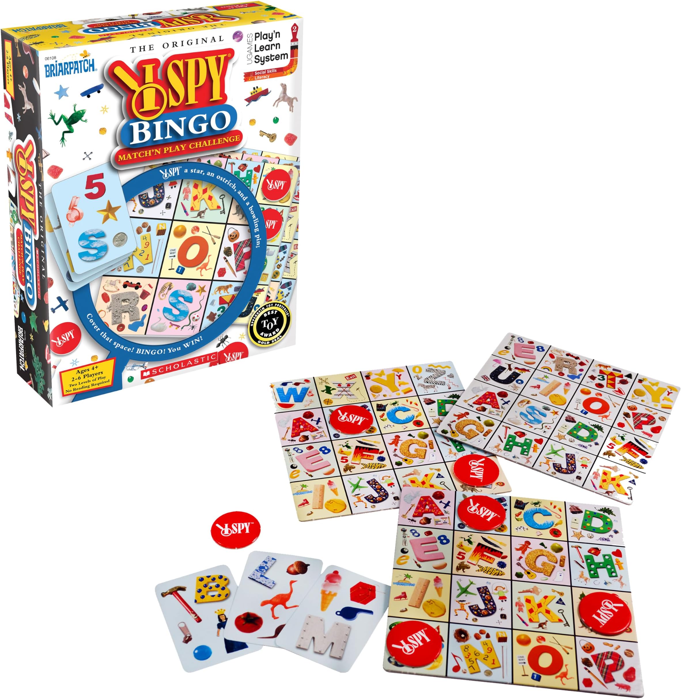 Briar Patch I SPY Original Bingo Game (6108)