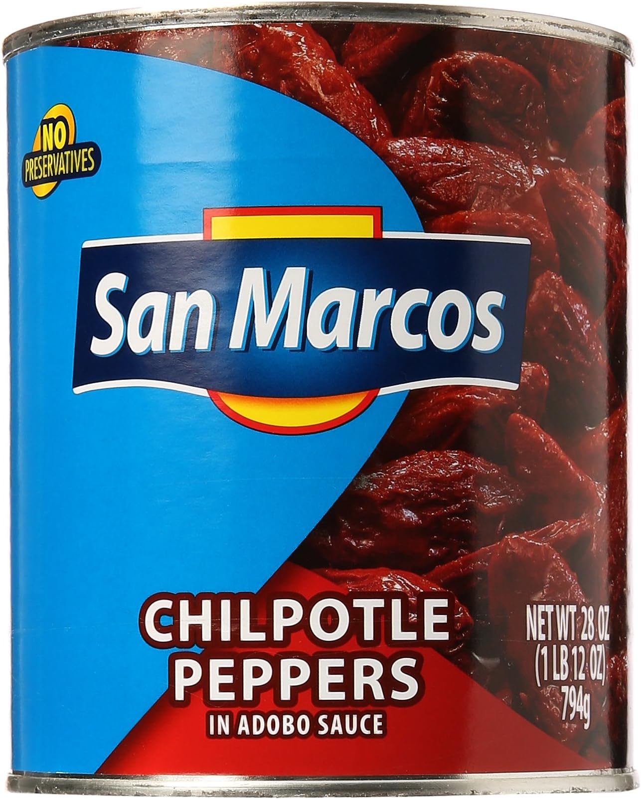 San Marcos Chipotle Peppers In Adobo Sauce, 28 Ounce