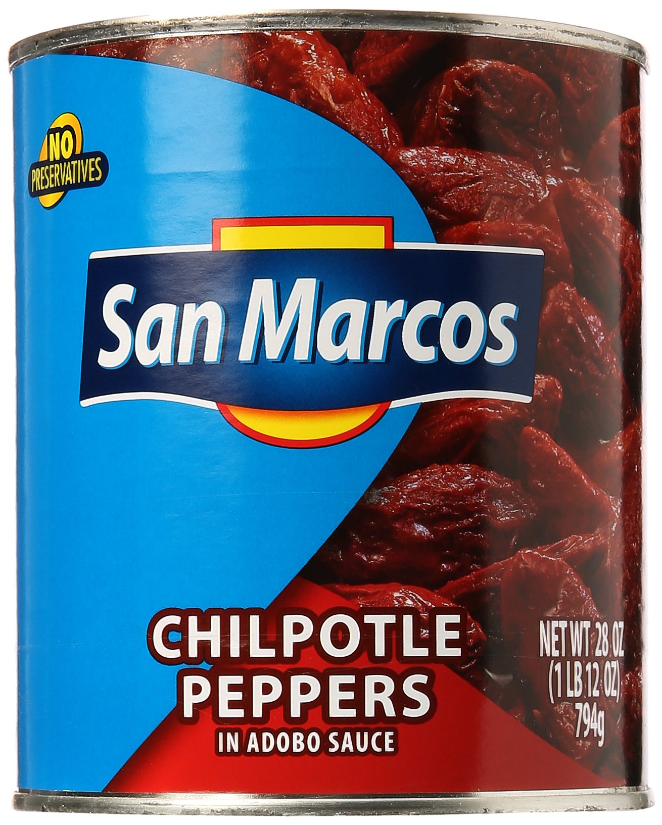 San Marcos Chipotle Peppers in Adobo Sauce, 28 oz
