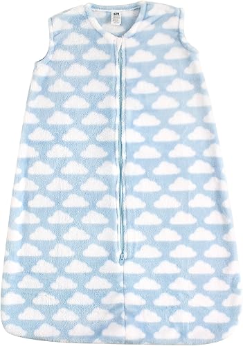 Hudson Baby Saco de dormir unisex de felpa para bebé, manta de manga larga, oso de invierno, 18-24 meses (paquete de 2)