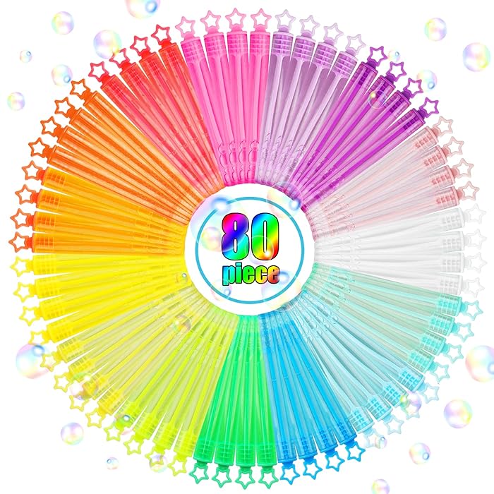 Buy TOY Life 80 Pack Bubbles Party Favors for Kids Bulk Mini Bubble