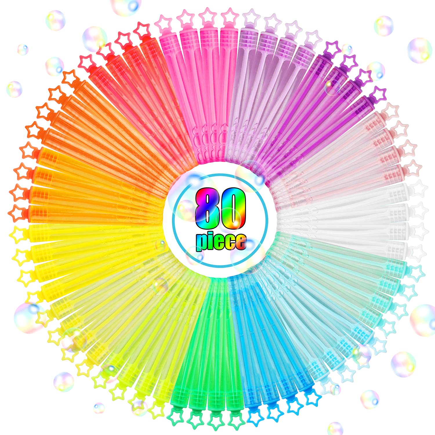 Buy TOY Life 80 Pack Bubbles Party Favors for Kids Bulk Mini Bubble