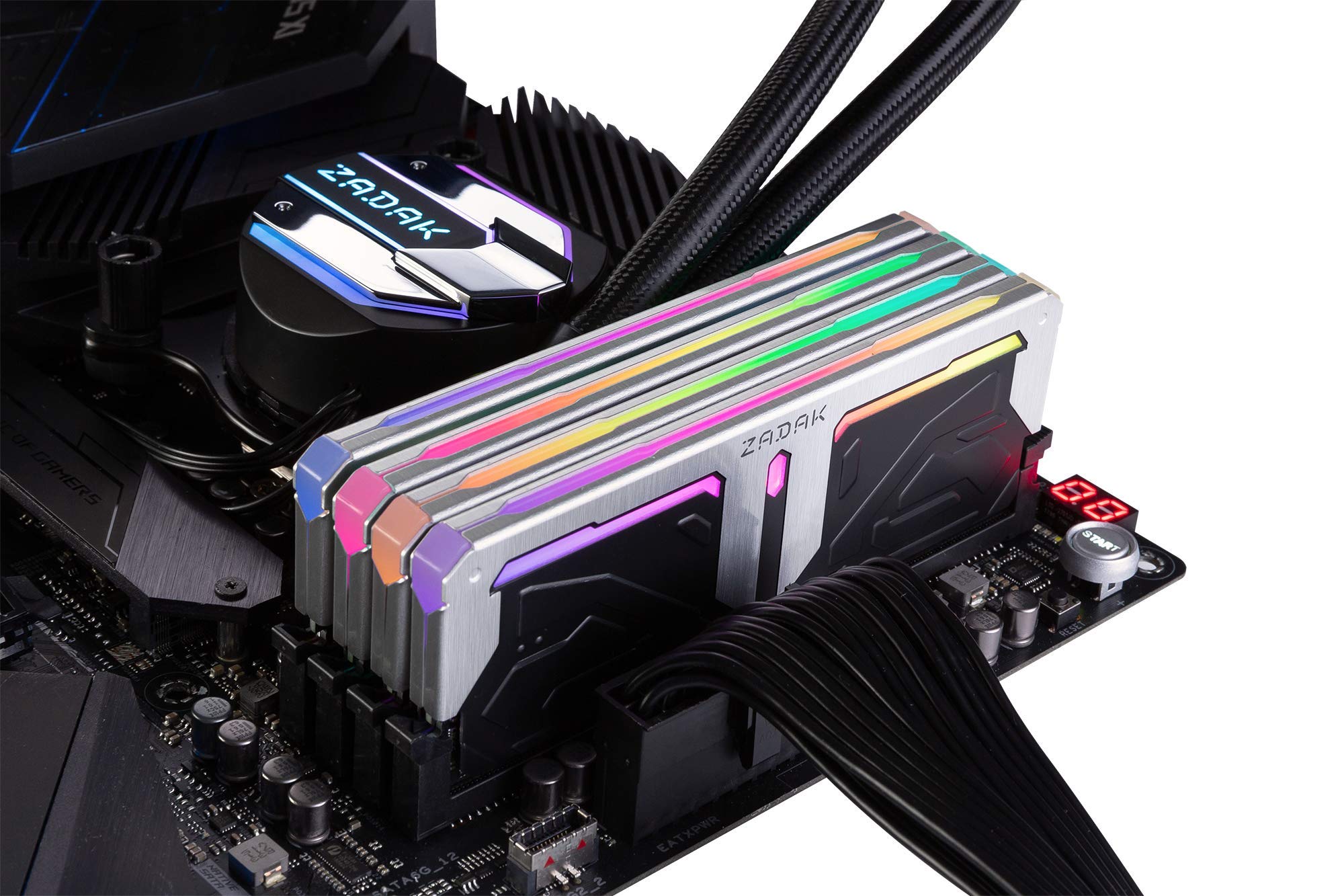 Amazon.in: Buy ZADAK Spark RGB 3600MHz DDR4 16GB (8GBx2) Desktop