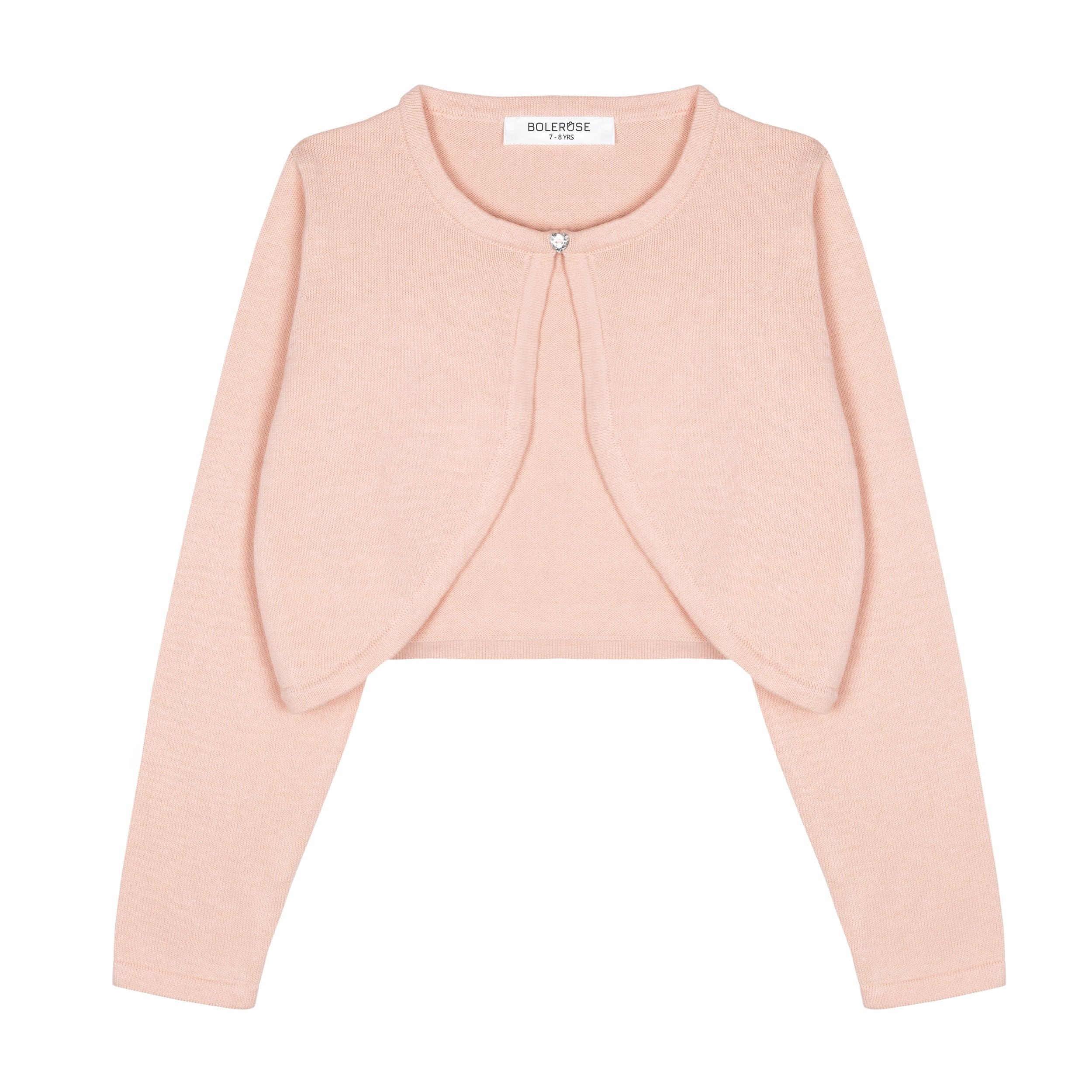 Bolerose Boléro Cardigan à Manches Longues pour Fille Enfant