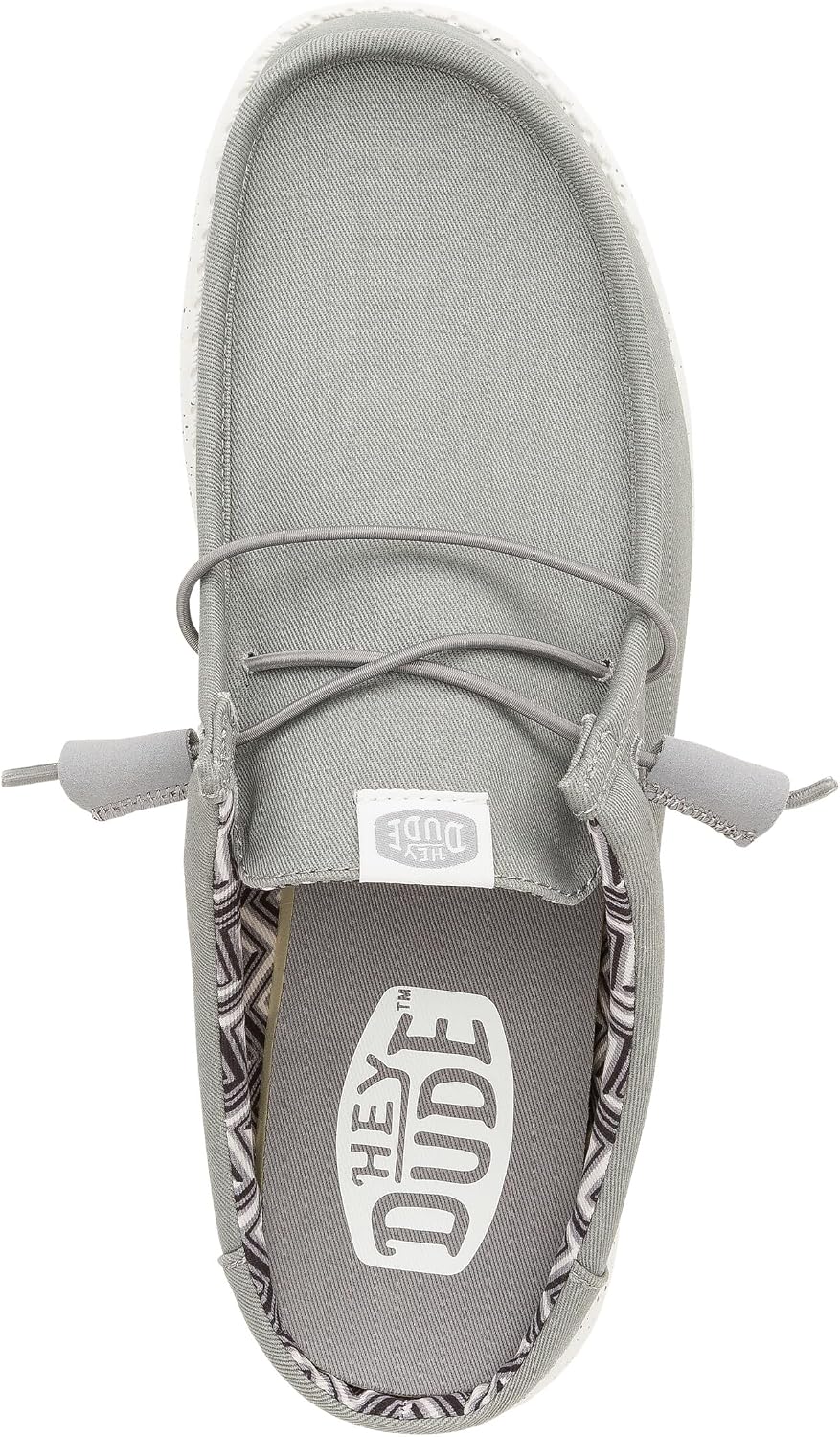 HEYDUDE Men's Wally Slip Stretch Canvas | Men's Shoes | Men Slip-on Loafers | Comfortable & Light-Weight