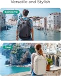 BAGSMART Sac à dos de voyage, 17.3 Grand sac à dos de voyage de pouce Carry On Flight Approuvé