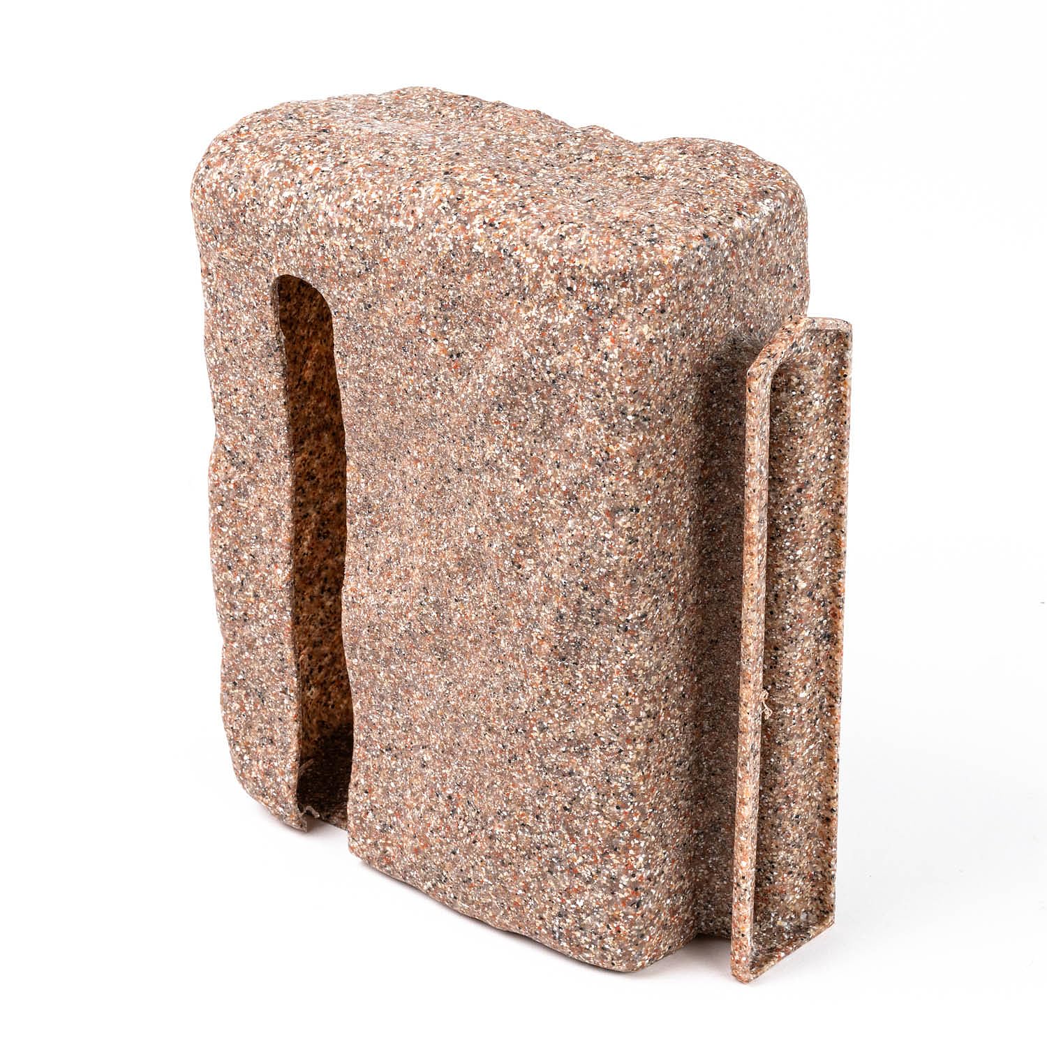 Beuta Landscape Border Left Turn BlockXL, adds True Right-Turn functionality When Used with Other Beuta BlockXL Products, 9.5 inch Tall - Cobblestone