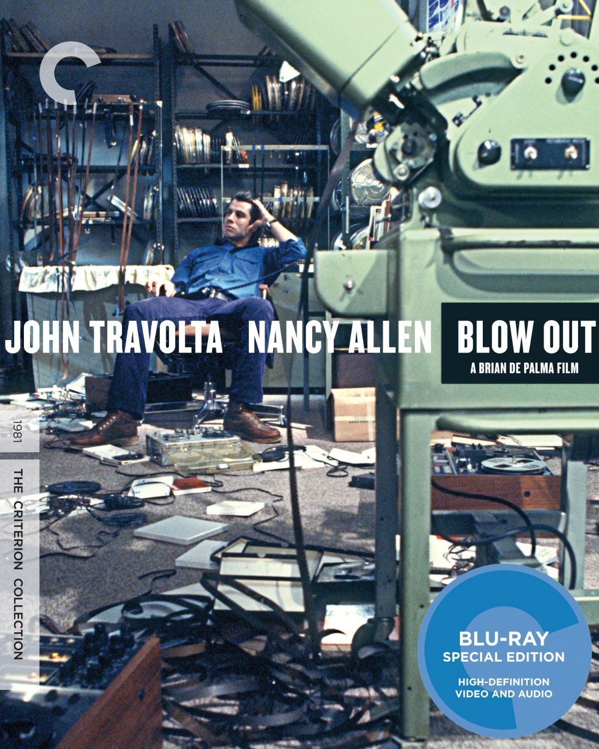 Blow Out - Blu-ray - Criterion | 1981 | 108 min | Rated R | Apr 26, 2011 - Director: Brian De Palma Writer: Brian De Palma Starring: John Travolta, Nancy Allen, John Lithgow, Dennis Franz, Peter Boyden, Curt May