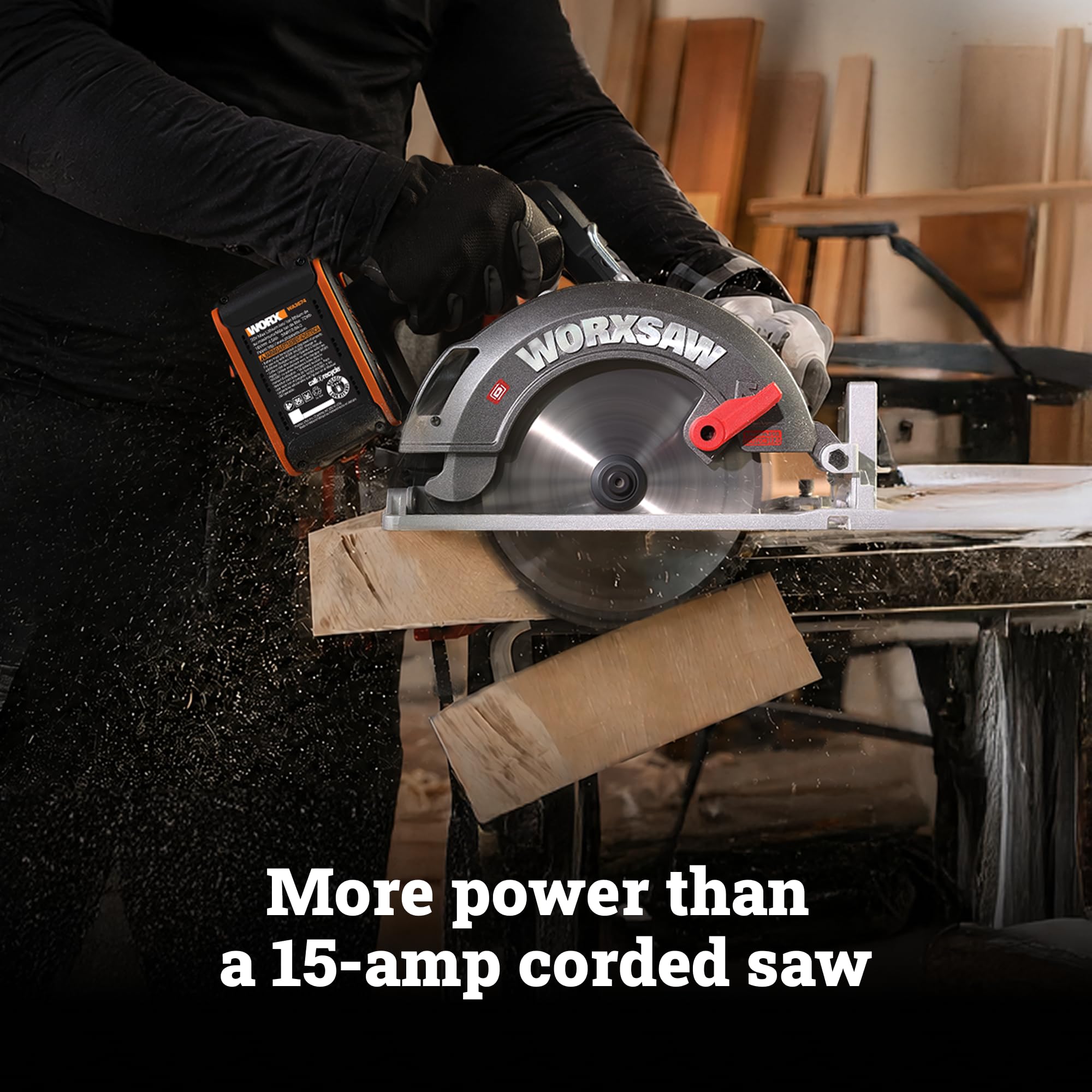 WORX 40V Cordless Circular Saw - Powerful & Cordless -2