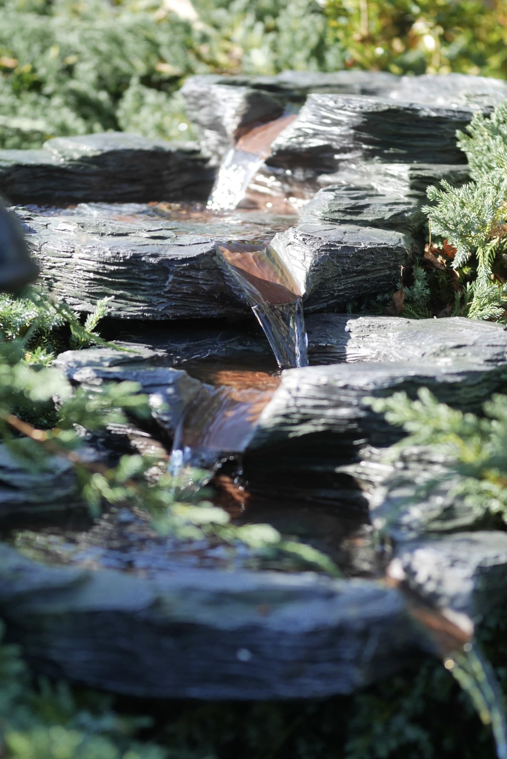 Köhko Elément de ruisseau Greifenstein sans entrée d'eau pour votre jardin 14007M
