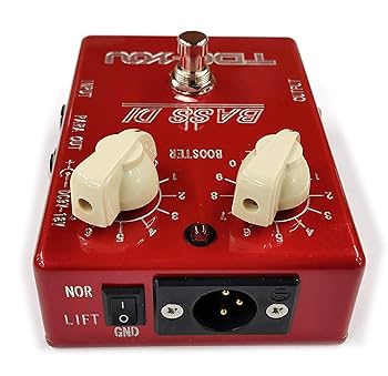 Amazon | TDC-YOU BASS DI RED ベースDI | ベースプリアンプ