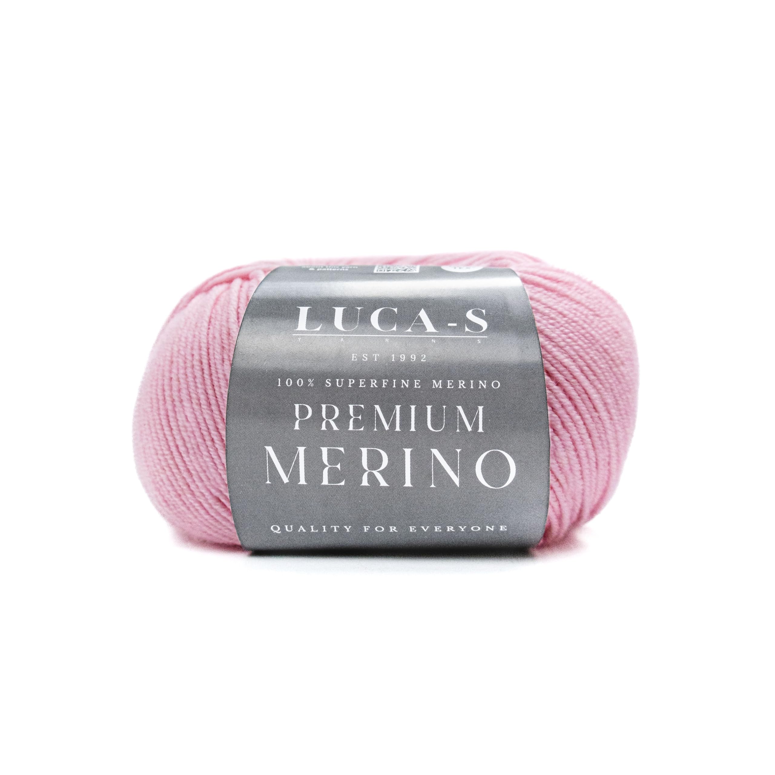Premium Merino Yarn 4Ply Wool, Superwash Baby Merino - 100% Pure Extra Fine Merino Knitting Crochet Wools 50G Ball — image 1
