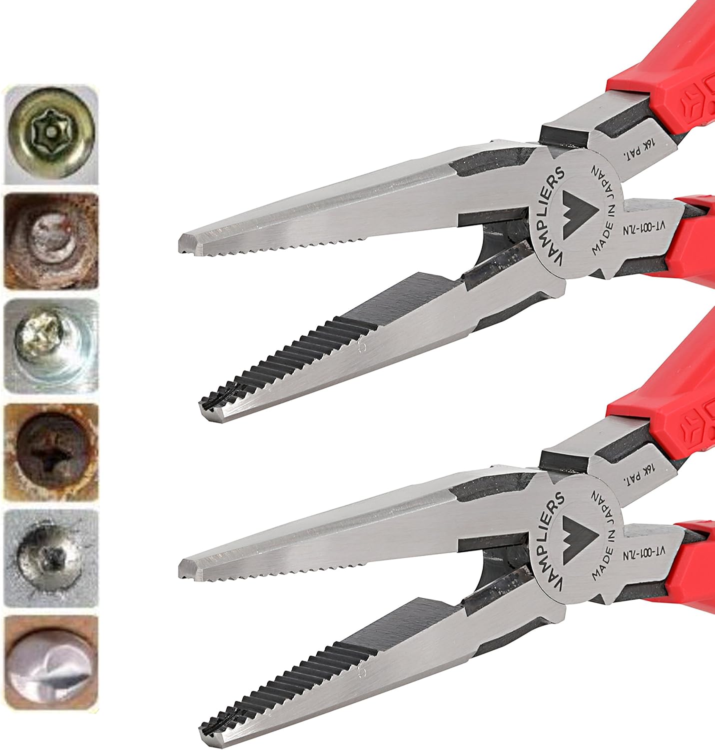 VamPLIERS Best Made Pliers 7.5" Long Nose Specialty Screw Extraction
