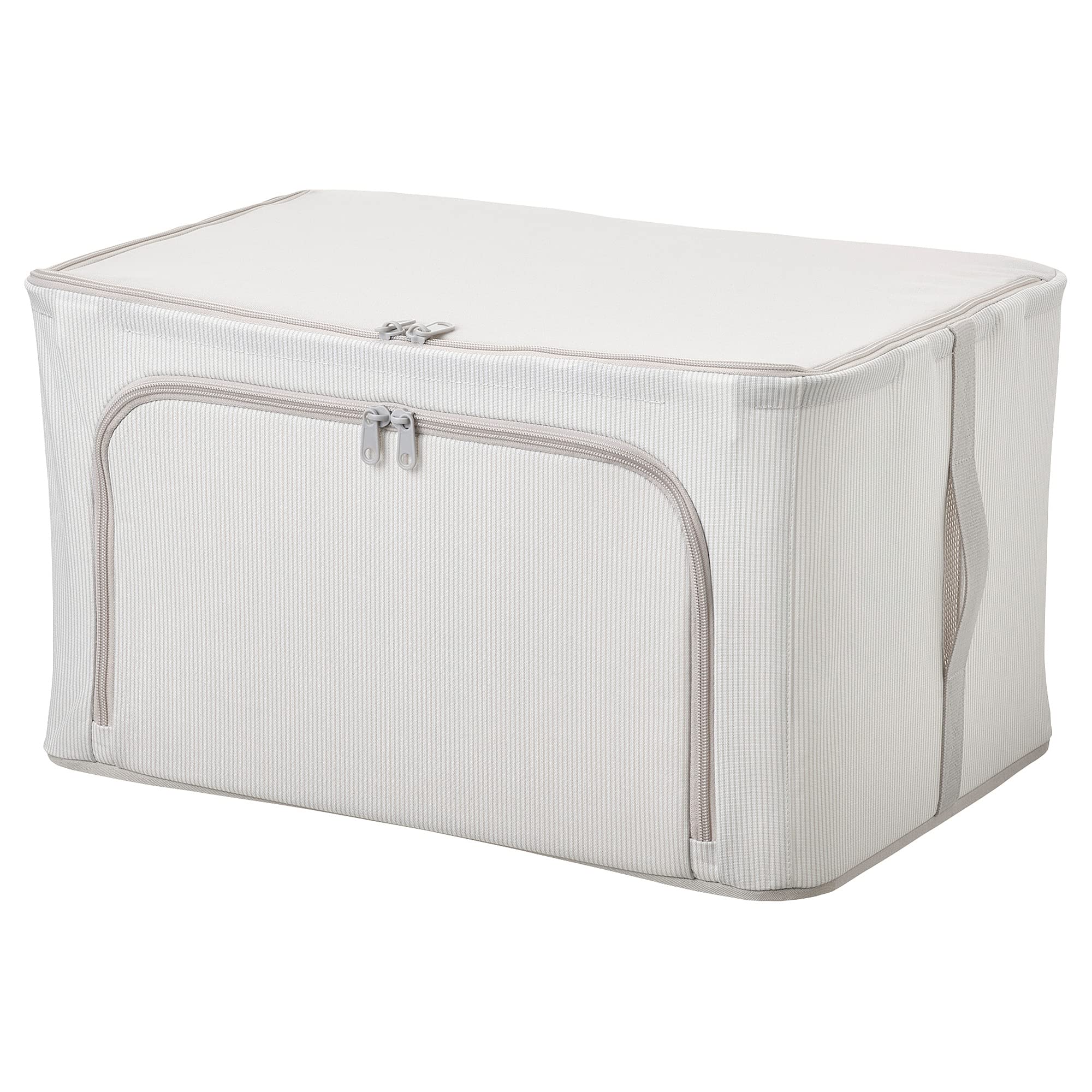 Mallette de rangement tissu HEMMAFIXARE bac dressing boîte armoire 34x51x28