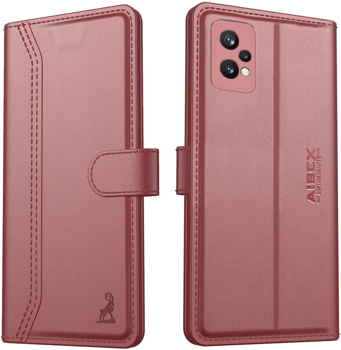 AIBEX ® One+ Nord CE 2 Lite 5G Flip Cover Leather Finish | Inside TPU with Card Pockets | Wallet Stand | Complete Protection Flip Case Brown (B09ZPQ67X3) Amazon Price History, Amazon Price Tracker