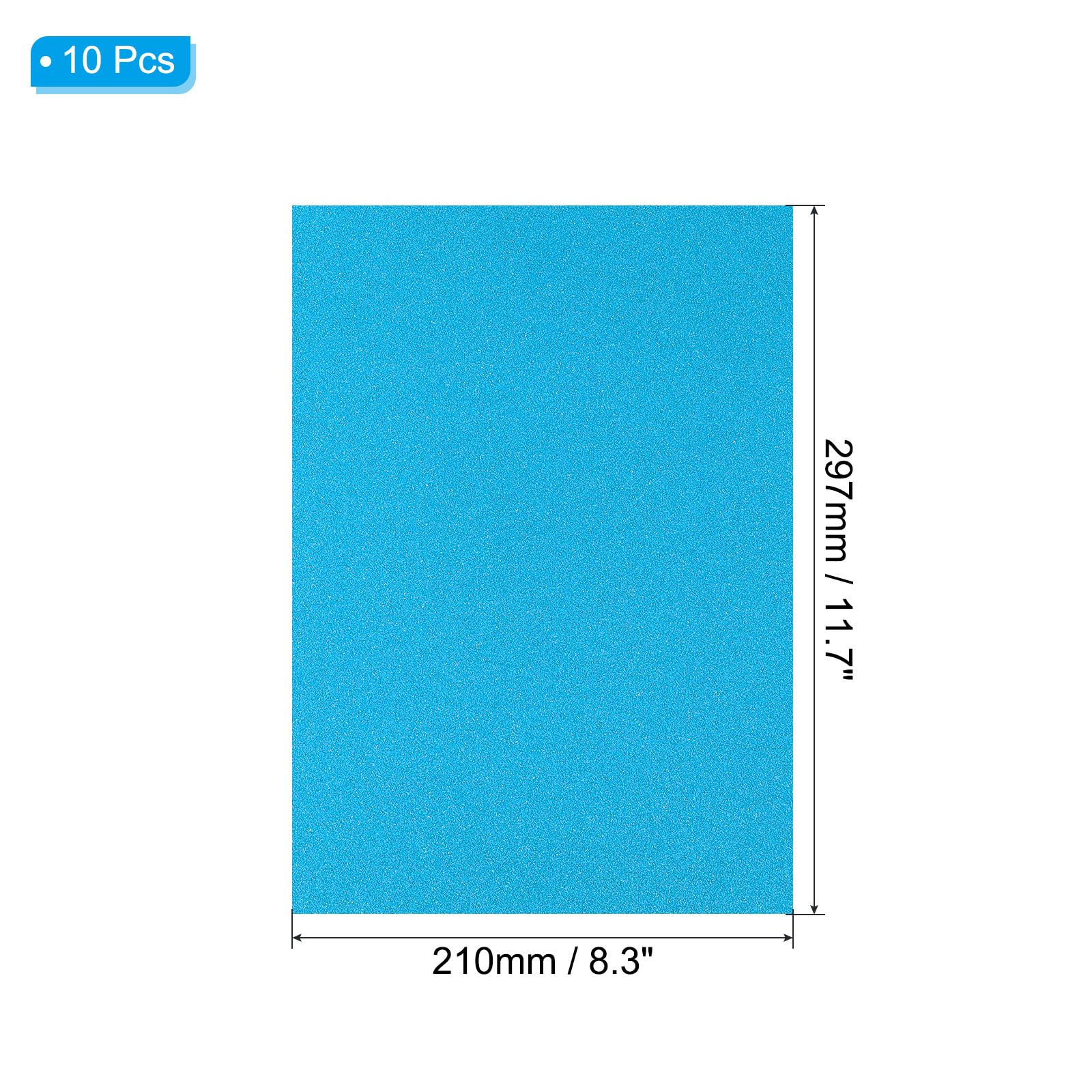 PATIKIL 8.5x11 Glitters Cardstock - Image 2