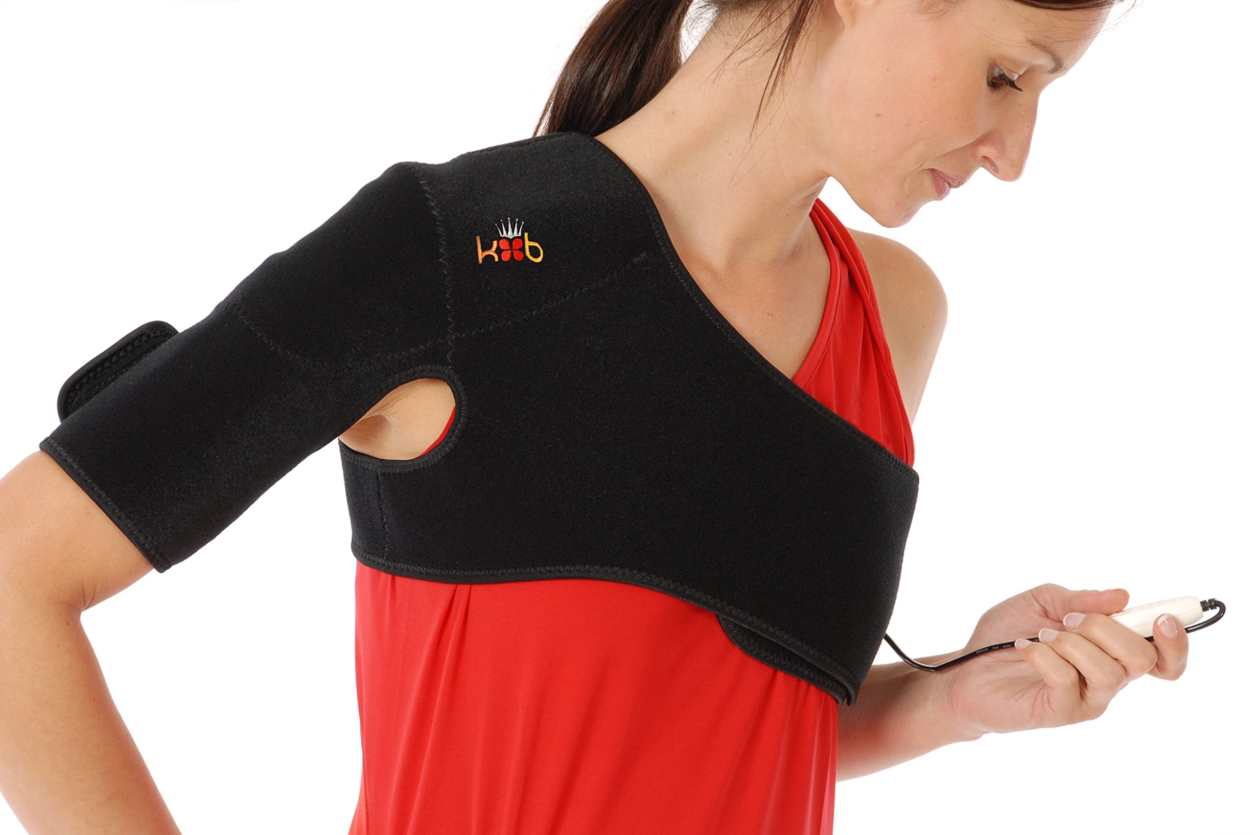 BFST® Shoulder Wrap - Right Small - Promotes Blood Circulation for Your Rotator Cuff Injury, Deltoid Injury, Upper Bicep Tendonitis and More