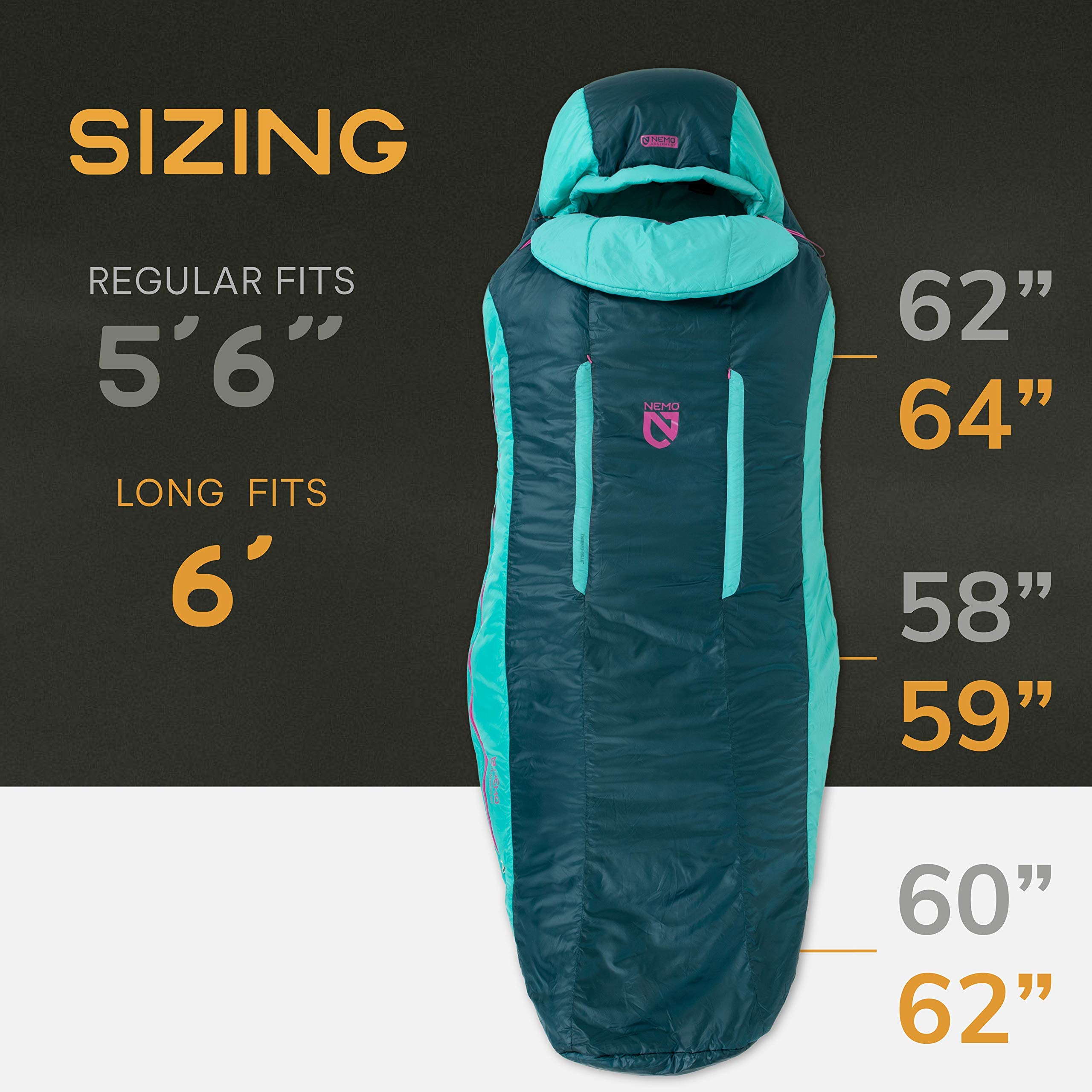 Amazon.co.jp: NEMO(ニーモ) FORTE フォルテ 35 W's スリーピング