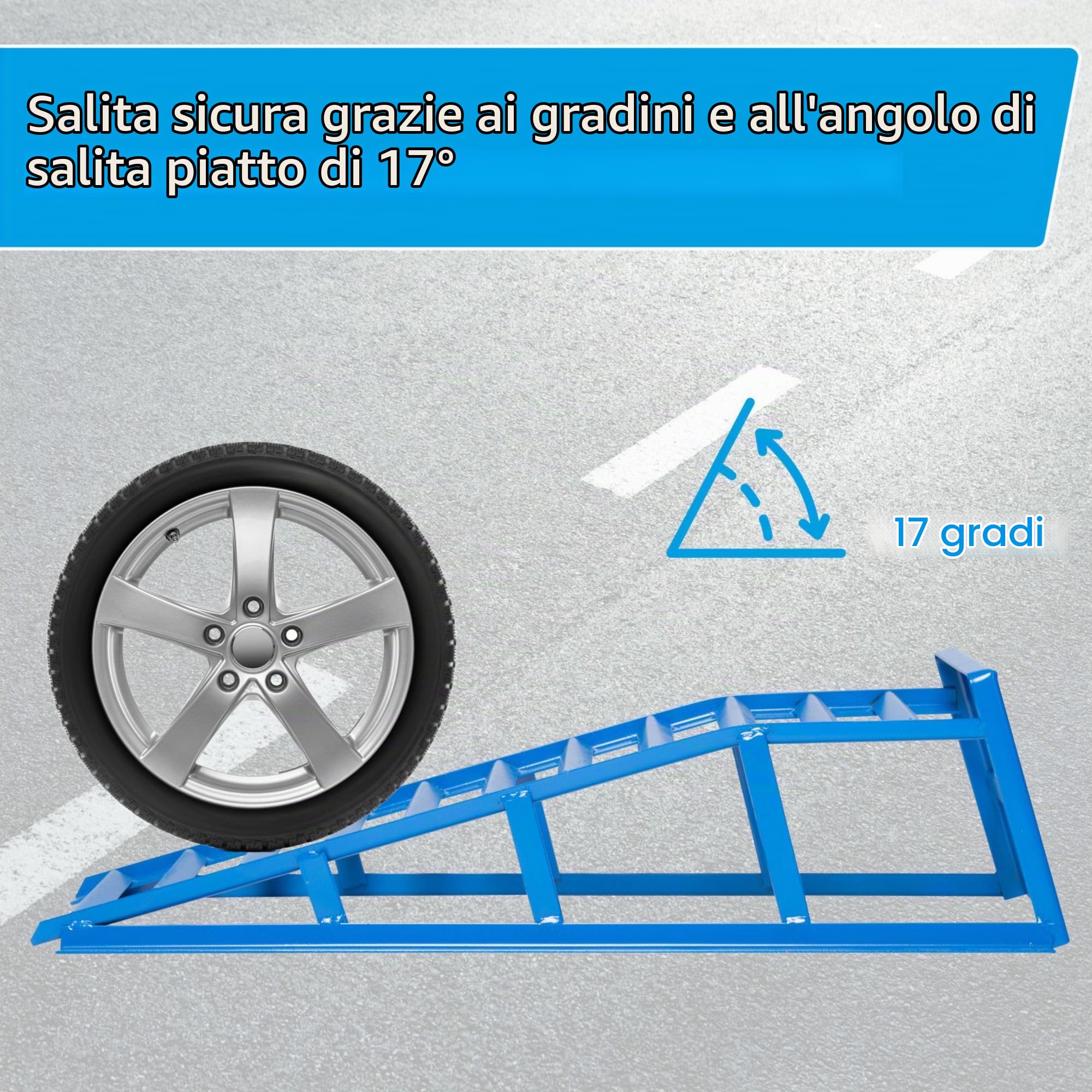 CARTREND 10904 Rampa sollevamento auto