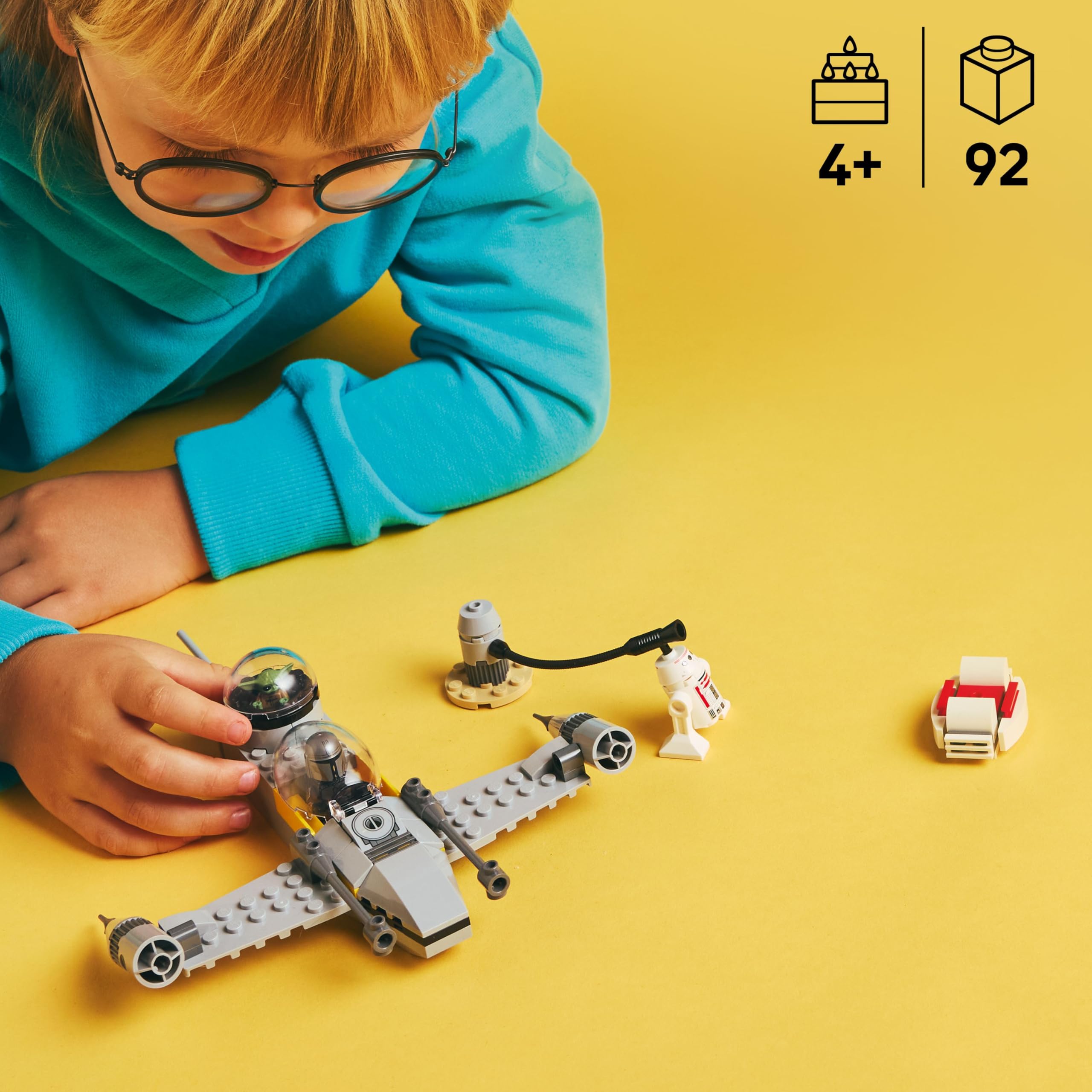LEGO Star Wars Starfighter N-1 de Mando e Grogu 75410 | Amazon.com.br