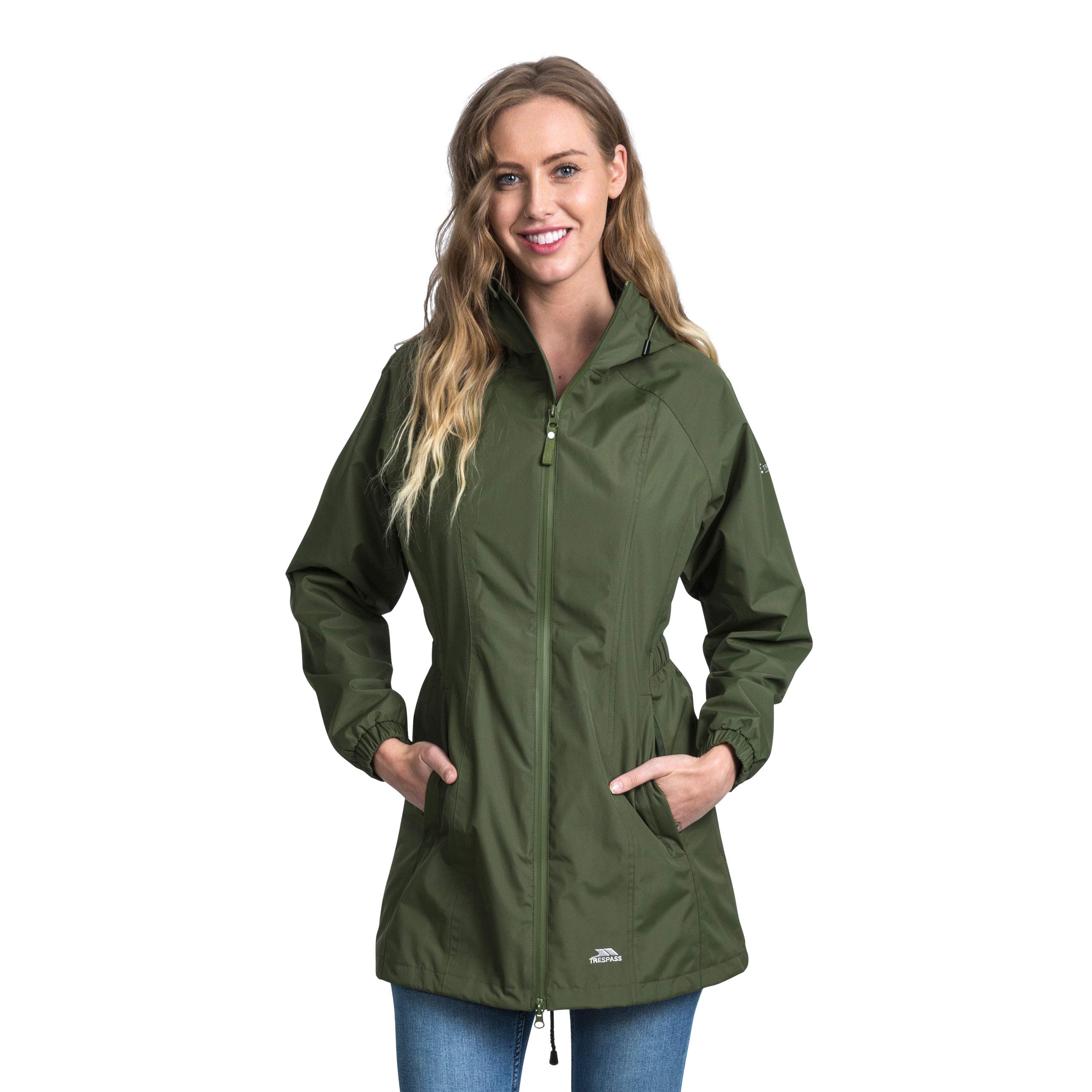 Trespass Women's Moss / Waterproof Shell Jacket (Xl) (Moss)
