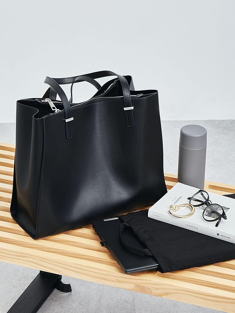 トートバッグ ユナイテッドアローズ グリーンレーベルリラクシング ブラック Bag｜BAGS｜グリーンレーベル リラクシング（green label