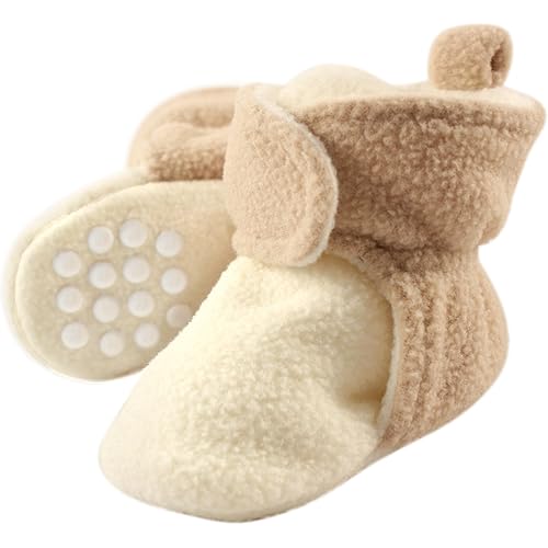 Luvable Friends Unisex Baby Cozy Fleece Booties