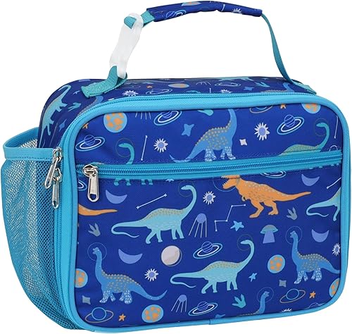 Miniatura 15 de Lonchera para niñas – Lonchera con aislamiento para niños, lonchera reutilizable con soporte para botella de agua, bolsa de almuerzo para la Una