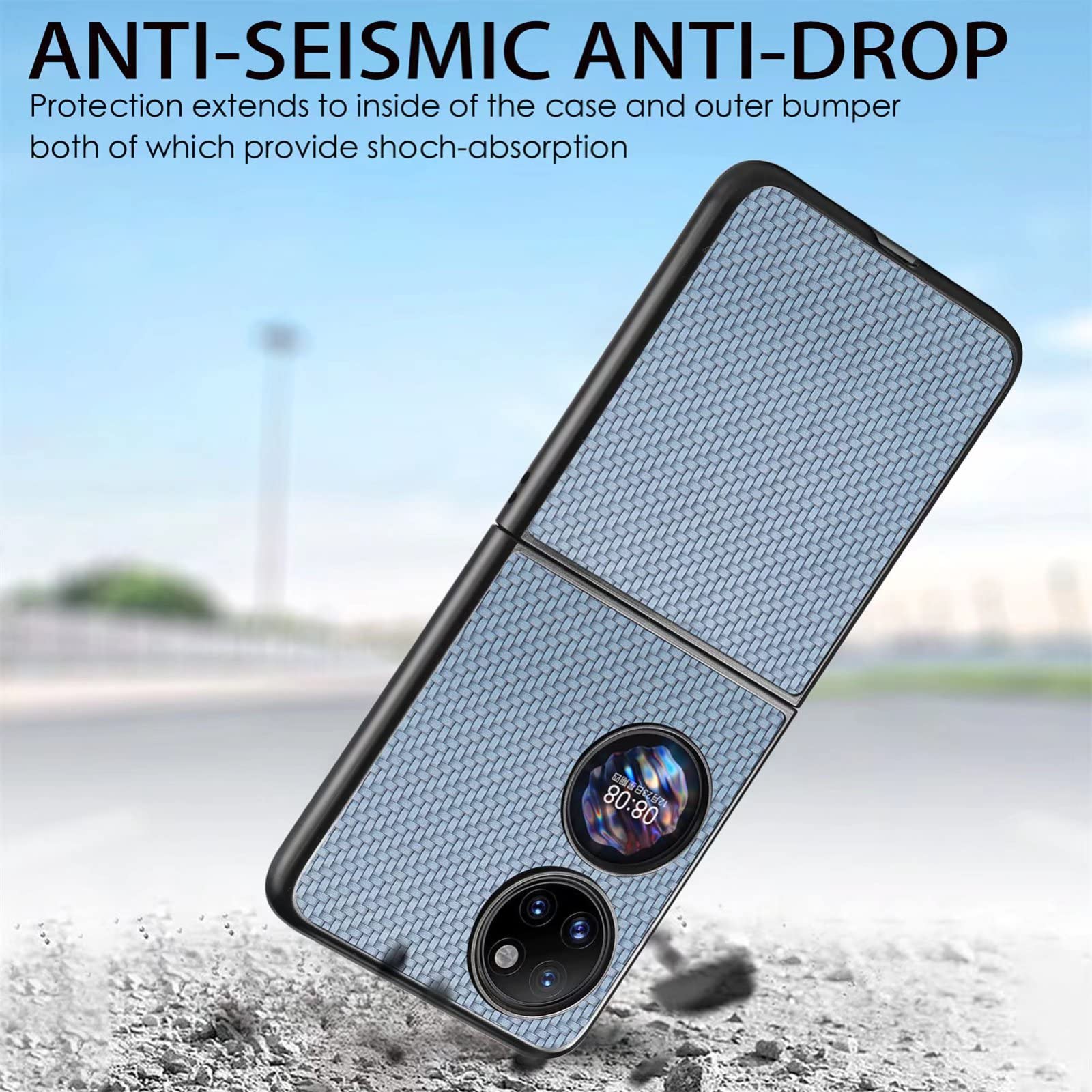 Custodia in Silicone Stampata per Huawei P50 - Daugiaspalvė 3