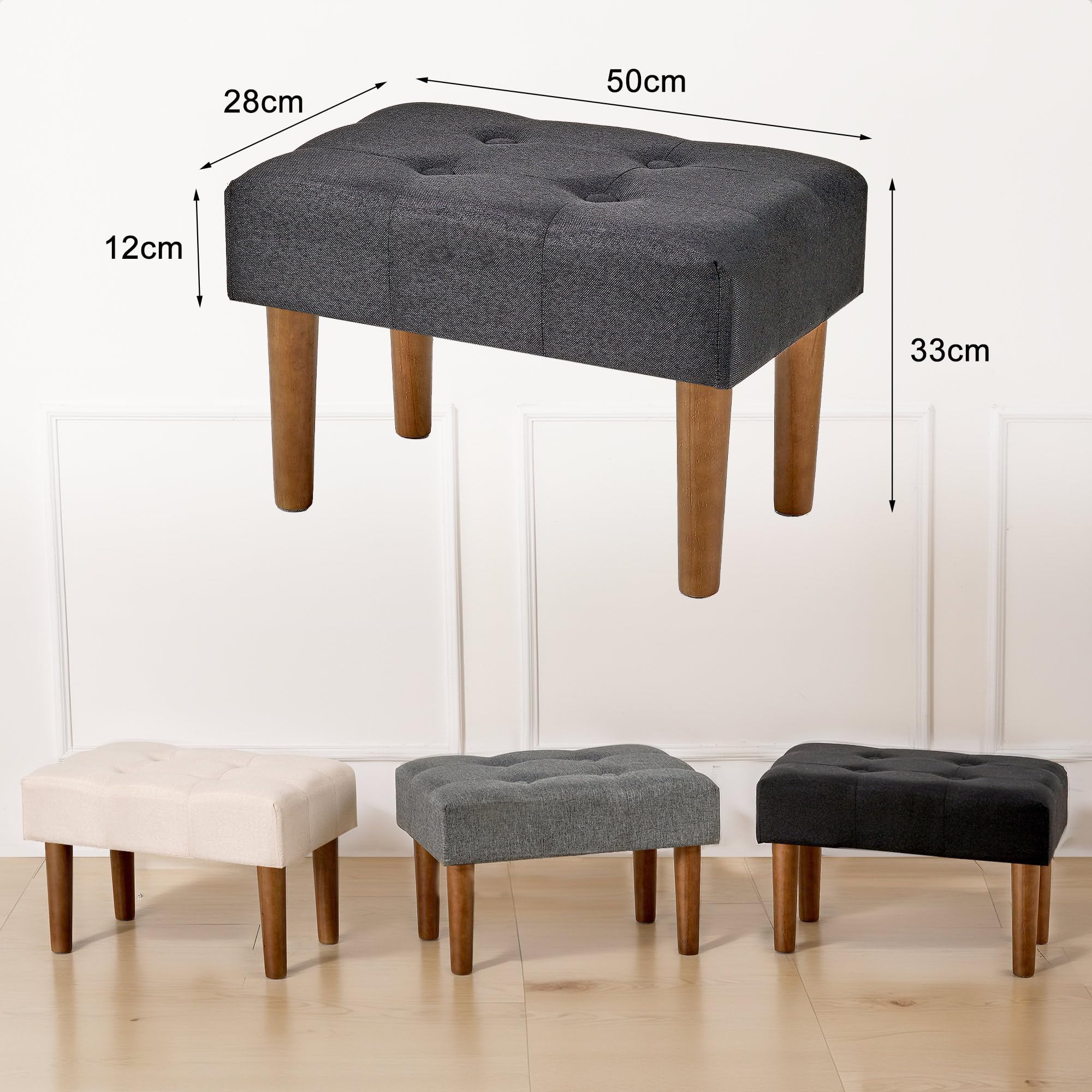 オットマン・スツール RYO MODERN DECO オットマン スツール ロータイプ 足置き 1人掛け