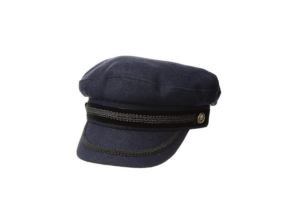 

LAUREN Ralph Lauren Felt Greek Fishermans Hat (Navy) Caps