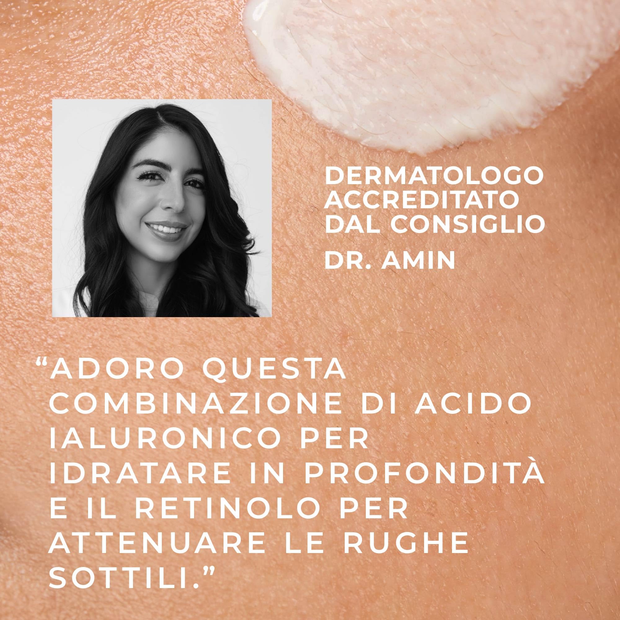 RoC - Retinol Correxion Line Smoothing Idratazione Massima - Trattamento Antirughe Intensivo - Pelle Più Liscia e Luminosa - Acido Ialuronico - 50 ml