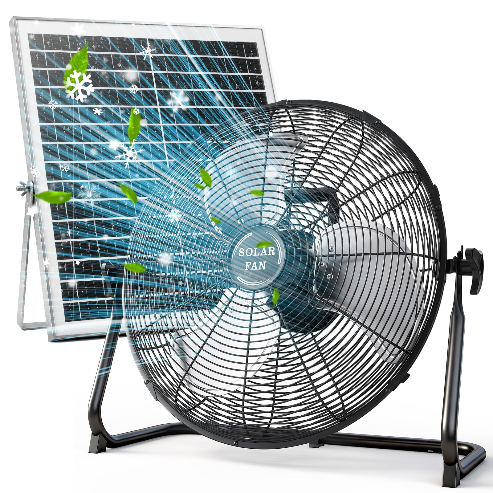 DBF 12 Portable Solar Fan
