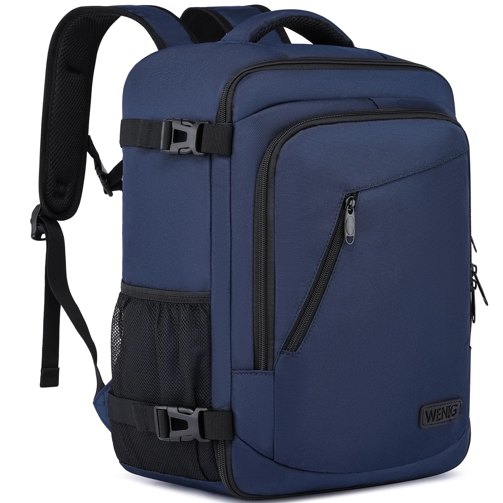 WENIG Handgepäck Rucksack Klein Reiserucksack für Flugzeug Unter Sitzplatz Tasche Laptop Rucksack mit USB Ladeanschluss für Herren Damen Schulrucksack Jungen Teenager