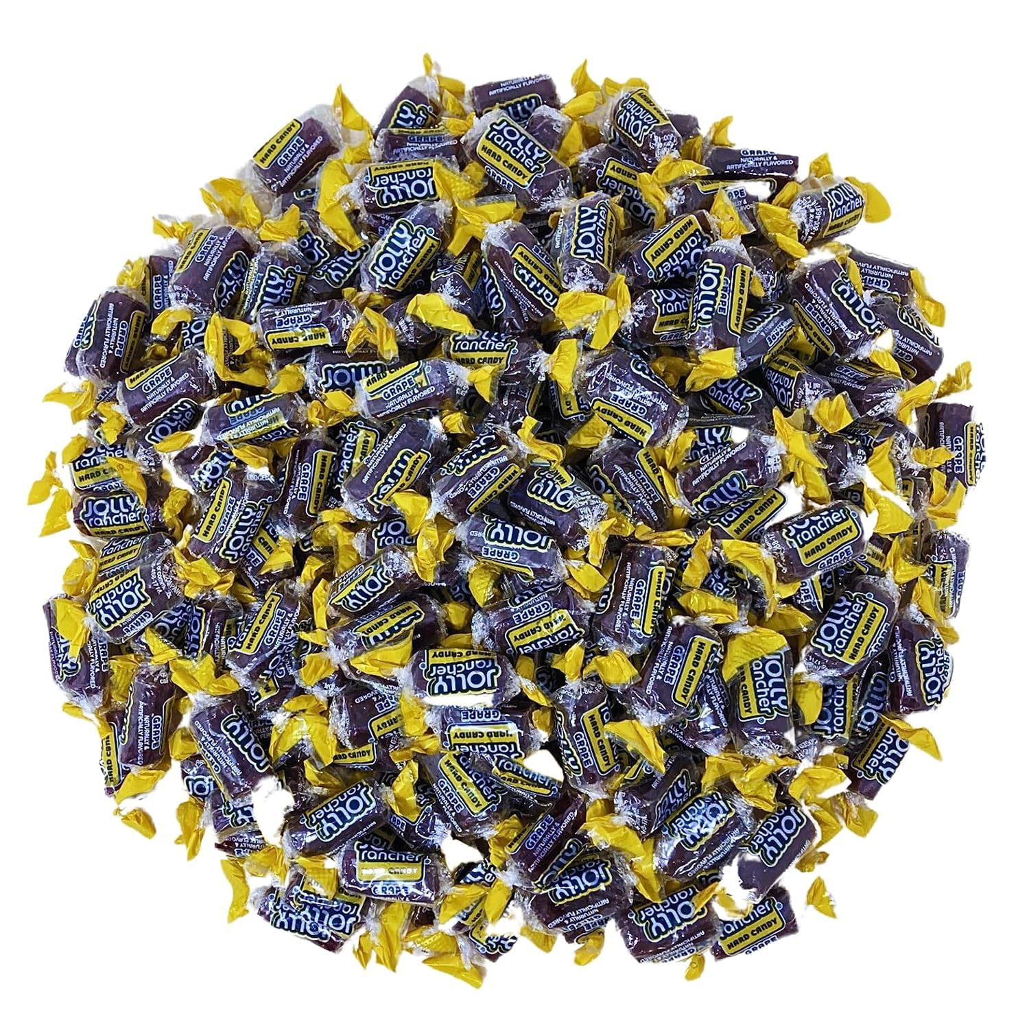 Grape Hard Candy, Bulk Candy Bag - 2 Pounds (32 oz)