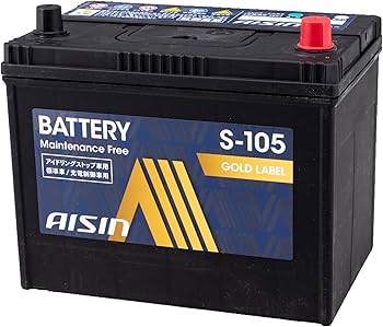 Amazon | アイシン(AISIN) 車用 バッテリー S-105 (S-95 105D26L ほか Amazon | アイシン(AISIN) 車用 バッテリー S-105 (S-95 105D26L ほか