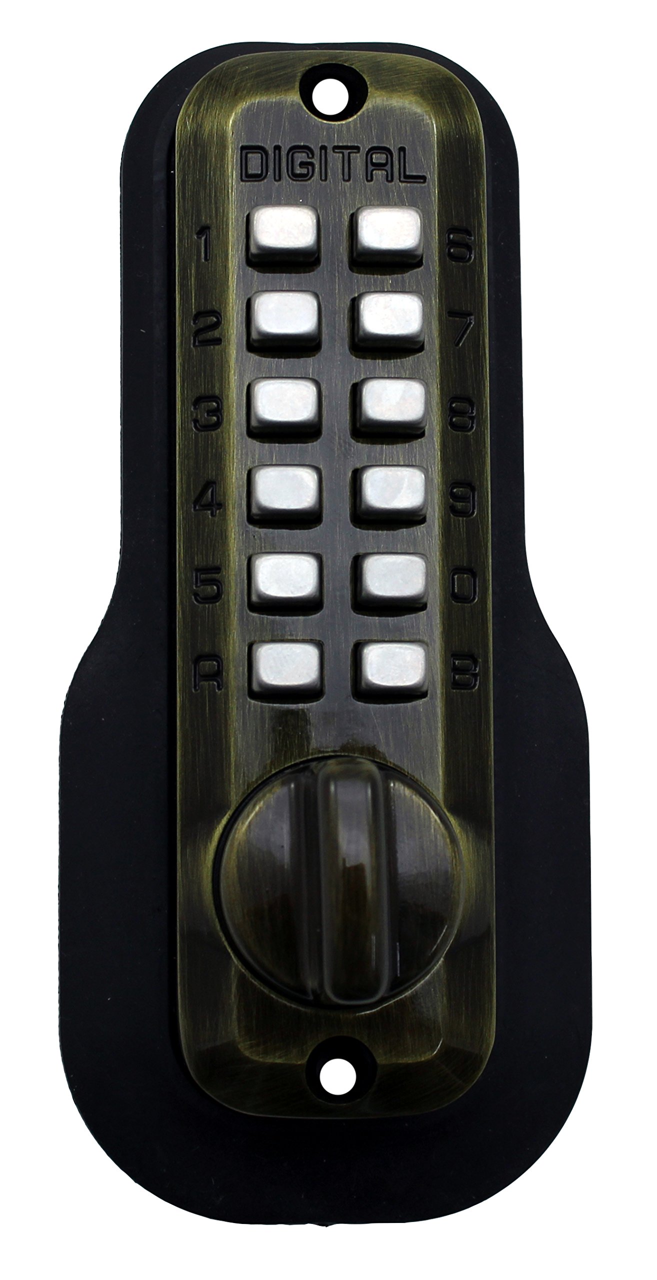 Lockey USA M-210-ABDC Mechanical Keyless Double Combination 