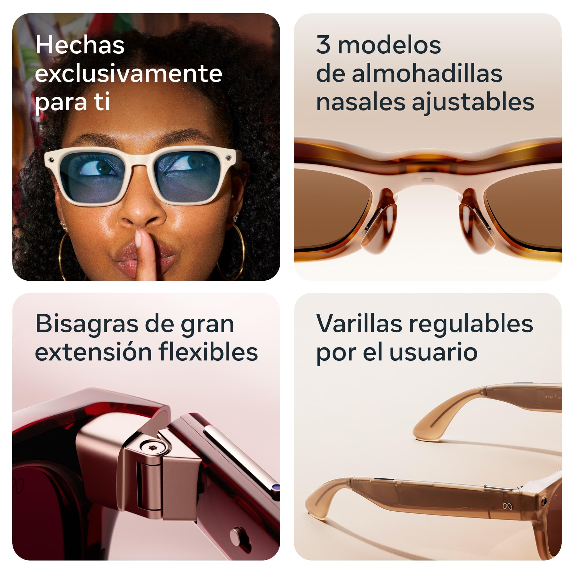 Meta Adventurer, Classic Tortoise | Gafas con IA para mujeres y hombres AI, cámara de 12 MP, traducción en tiempo real — Resolución 3K HD — Más de 8 horas de batería — Lentes en marrón
