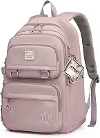 Mochila Feminina Bolsa Escolar Impermeável Para Notebook 15,6 Polegadas- Mochila Casual Grande de Nylon-Mochila para Viagem-VANOVA