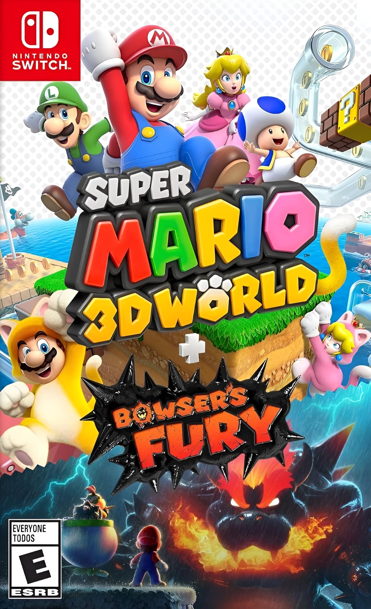Amazon.com: Super Mario 3D World + Bowser's Fury - Nintendo Switch