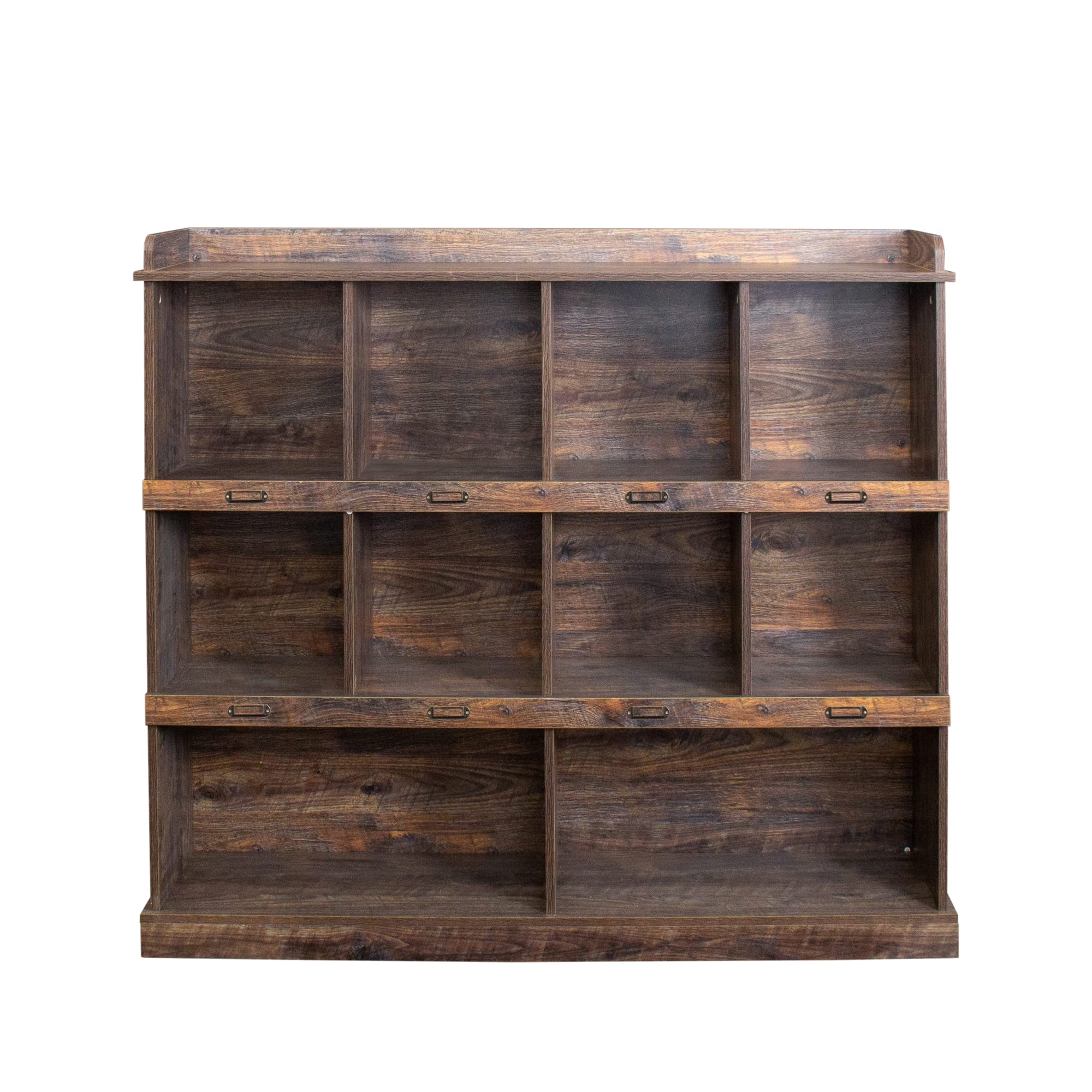 Amazon.com: Gagihoom Wood Barrister Bookcase Cabinet for