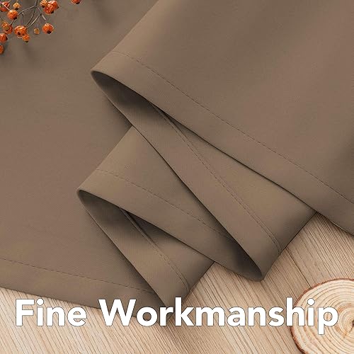 Miniatura 316 de H.Versailtex - Cortinas opacas con aislamiento térmico para oscurecer la habitación, cortinas extralargas, paneles con ojales