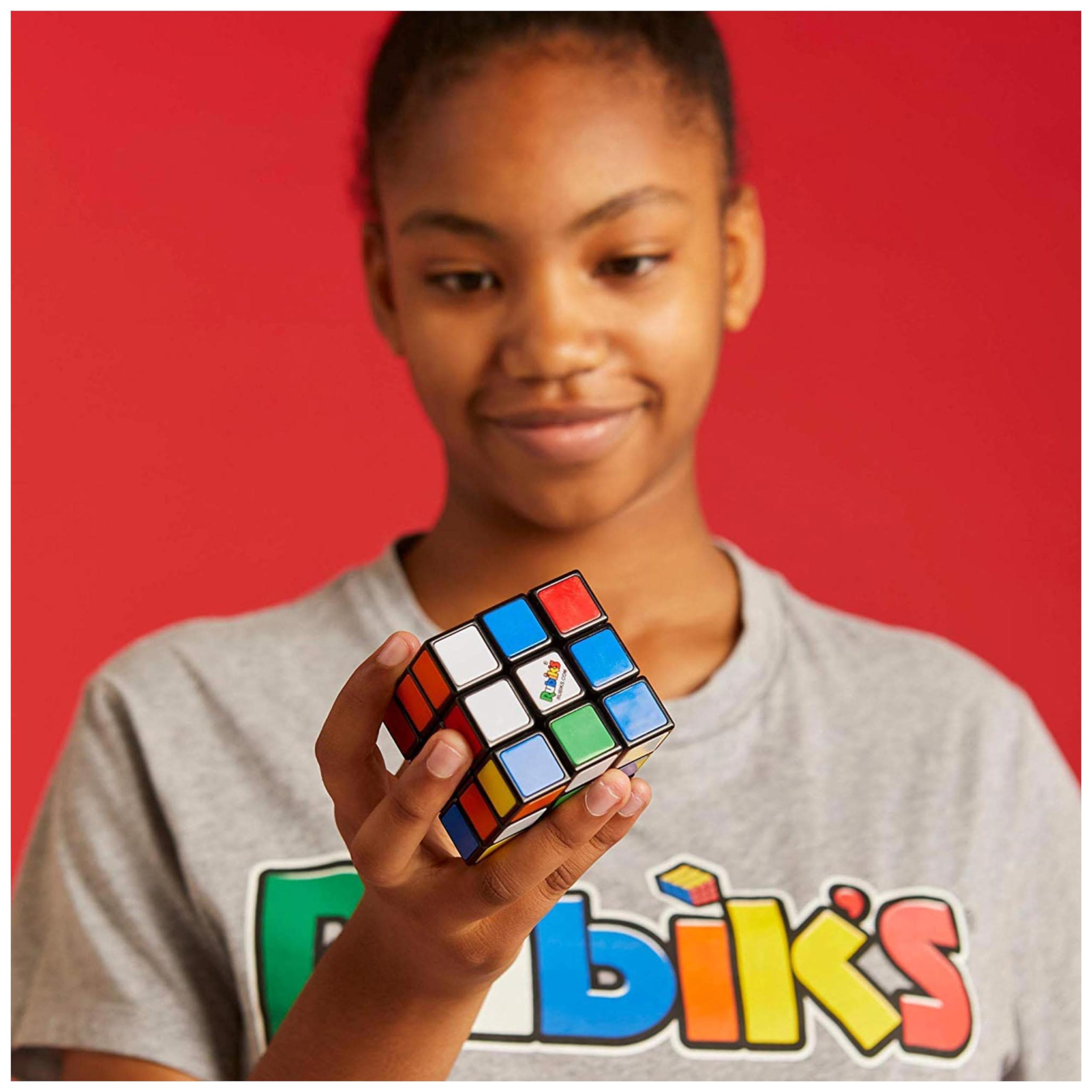Rubiks - Cubo De Rubik Rápido Speed Cube - Rompecabezas Adultos Y Rompecabezas Niños | Rubik Cube De Bolsillo para Desafiar La Mente | Regalo Niño 8 Años O Más | Juegos Niños 8 Años