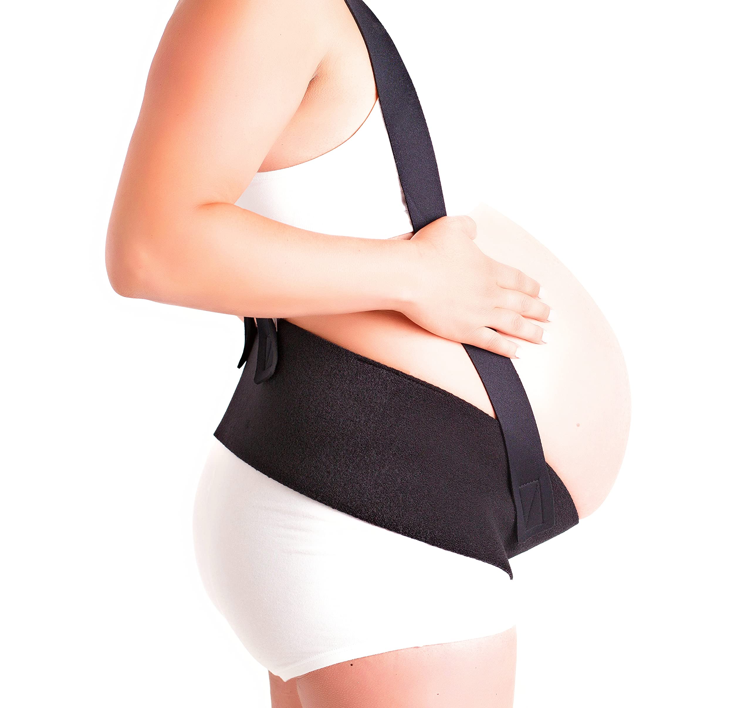 Baby Belly Band + Shoulder Straps for Maternity Support Back Hip Belly Pain relief