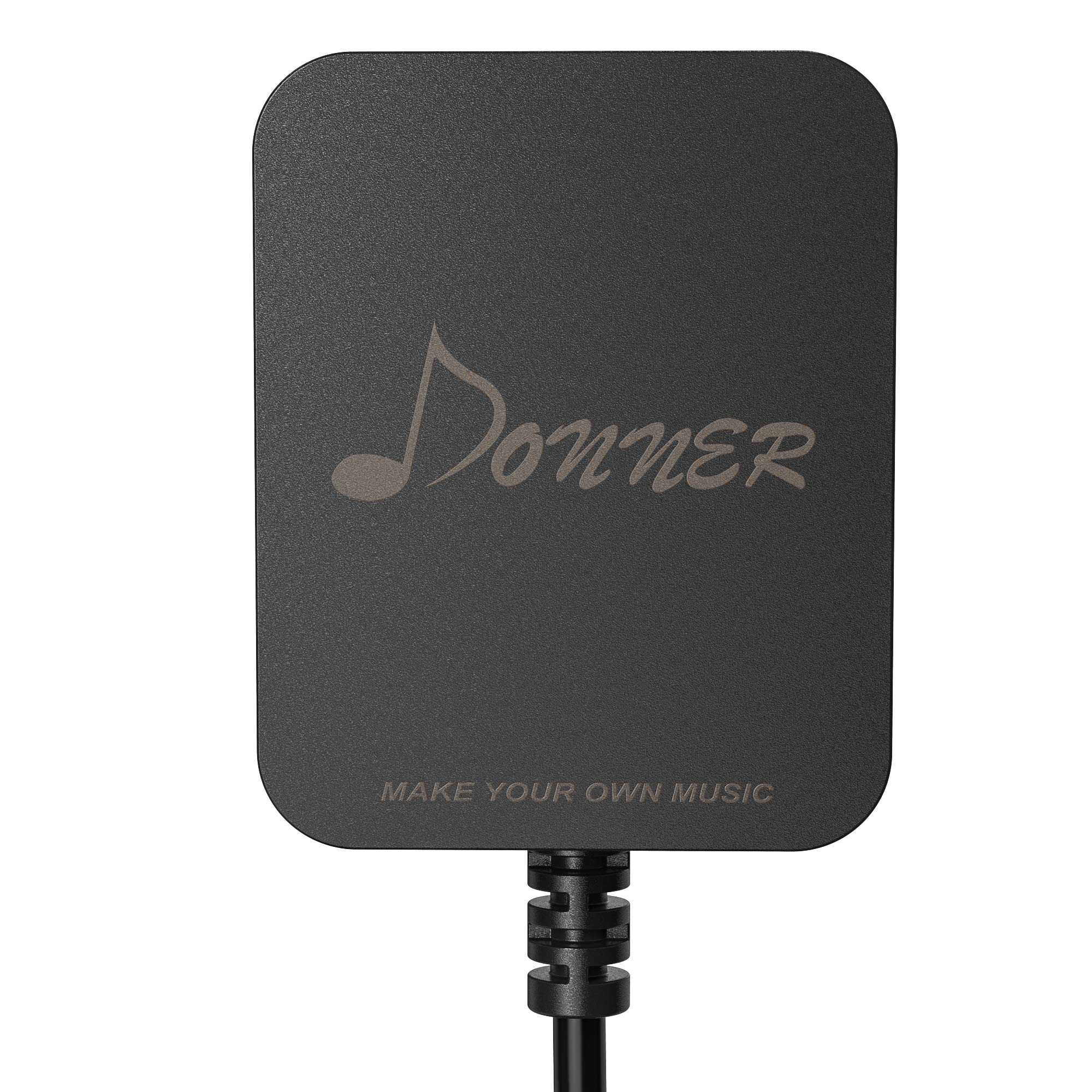 Donner Adapter Power Supply adapter adapter do gitary, pedał efektów 9 V DC 1 A z 5 łańcuchami daisy gratis kabel (DPA-100)